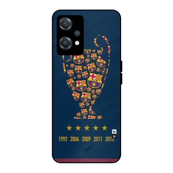 Trophy Team Metal Back Case for OnePlus Nord CE 2 Lite 5G
