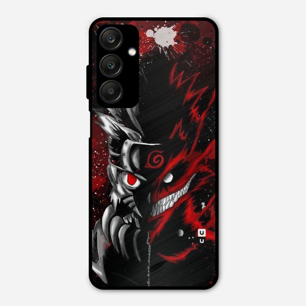 Two Face Naruto Metal Back Case for Galaxy A25 5G