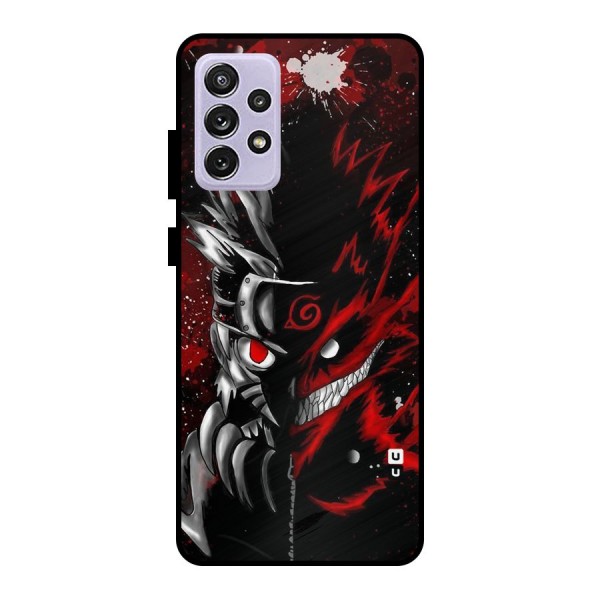 Two Face Naruto Metal Back Case for Galaxy A72