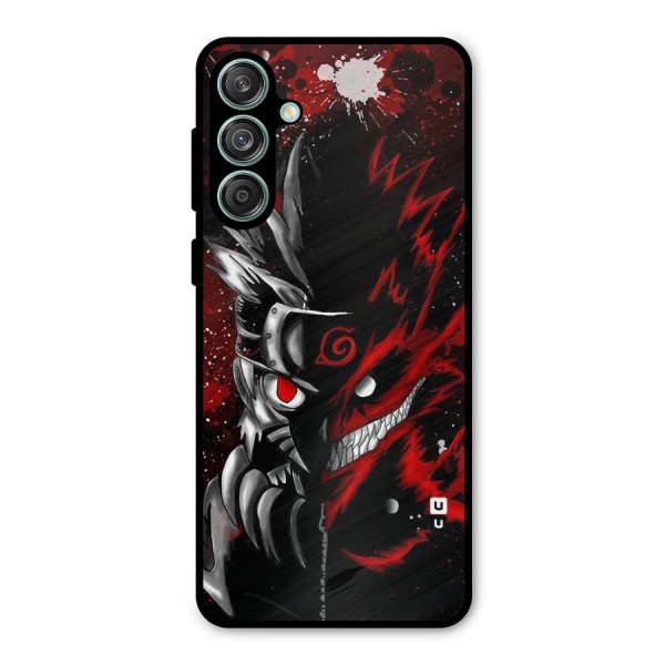 Two Face Naruto Metal Back Case for Galaxy M55 5G