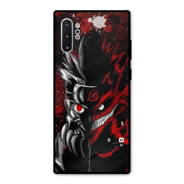 Two Face Naruto Metal Back Case for Galaxy Note 10 Plus