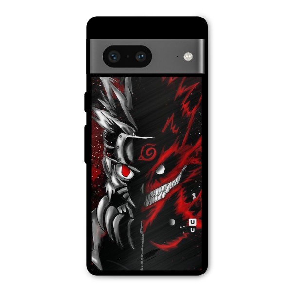 Two Face Naruto Metal Back Case for Google Pixel 7