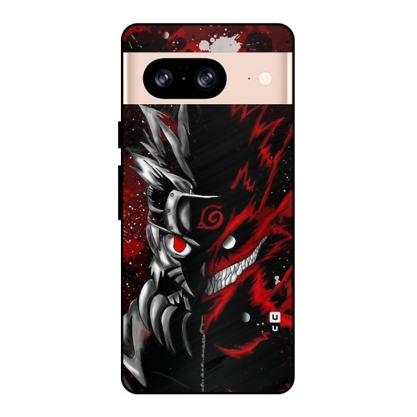 Two Face Naruto Metal Back Case for Google Pixel 8