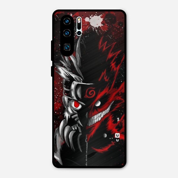 Two Face Naruto Metal Back Case for Huawei P30 Pro