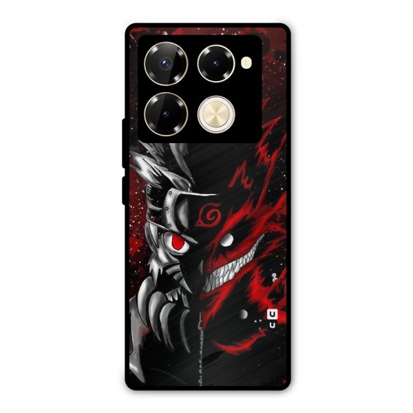 Two Face Naruto Metal Back Case for Infinix Note 40 Pro Plus