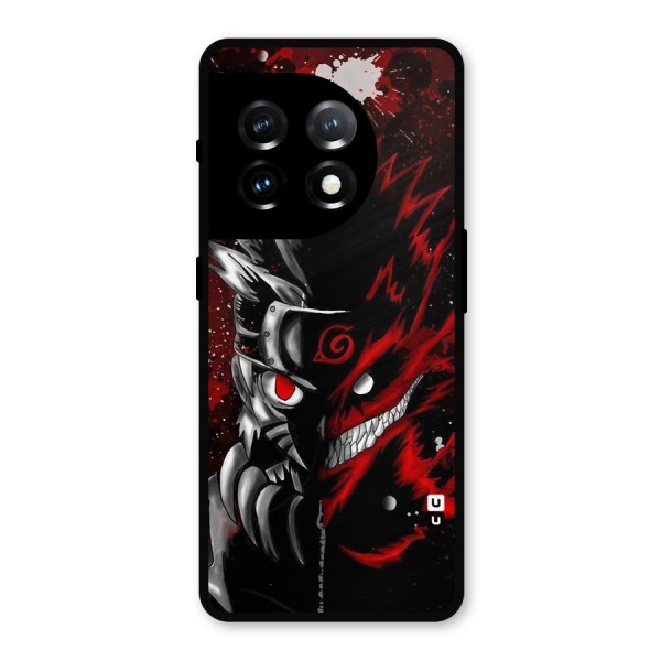 Two Face Naruto Metal Back Case for OnePlus 11