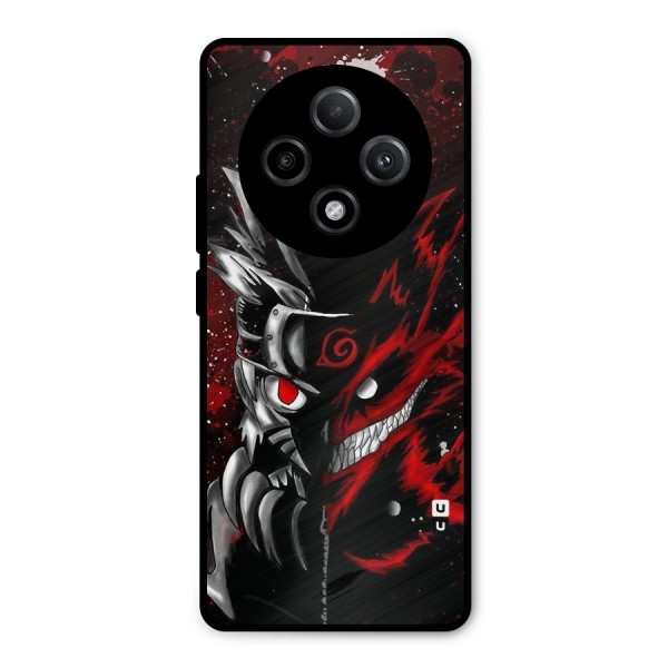 Two Face Naruto Metal Back Case for Oppo F27 Pro Plus