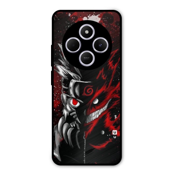 Two Face Naruto Metal Back Case for Poco C75 5G