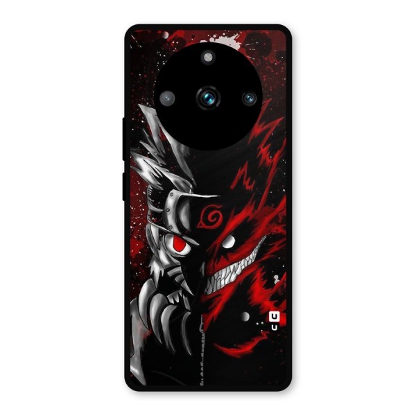 Two Face Naruto Metal Back Case for Realme 11 Pro Plus