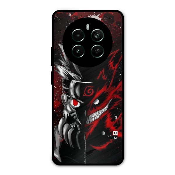 Two Face Naruto Metal Back Case for Realme 12 Pro Plus