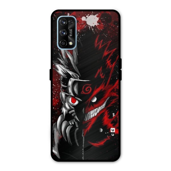 Two Face Naruto Metal Back Case for Realme 7 Pro