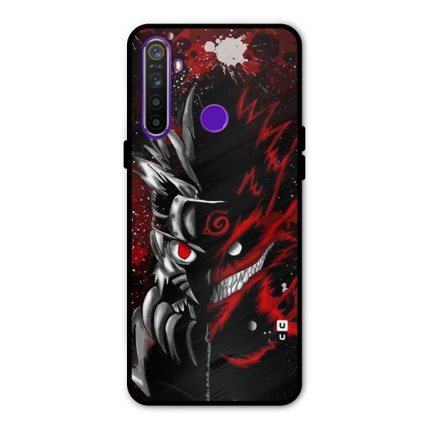 Two Face Naruto Metal Back Case for Realme Narzo 10
