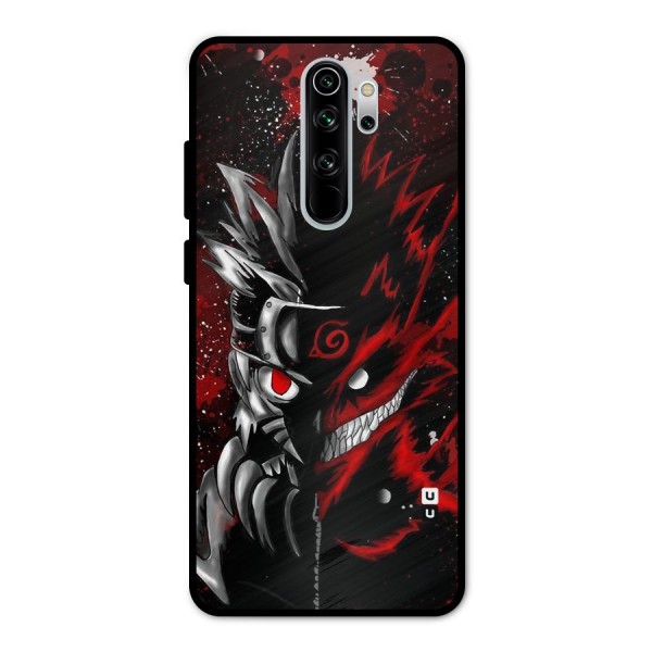 Two Face Naruto Metal Back Case for Redmi Note 8 Pro