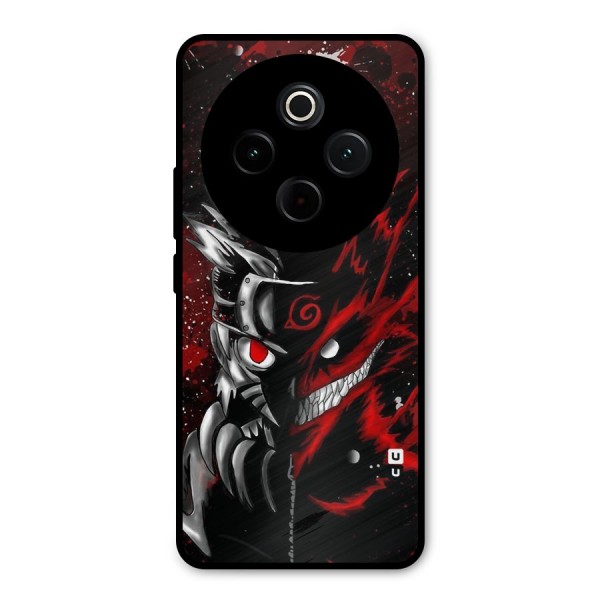 Two Face Naruto Metal Back Case for Vivo T4