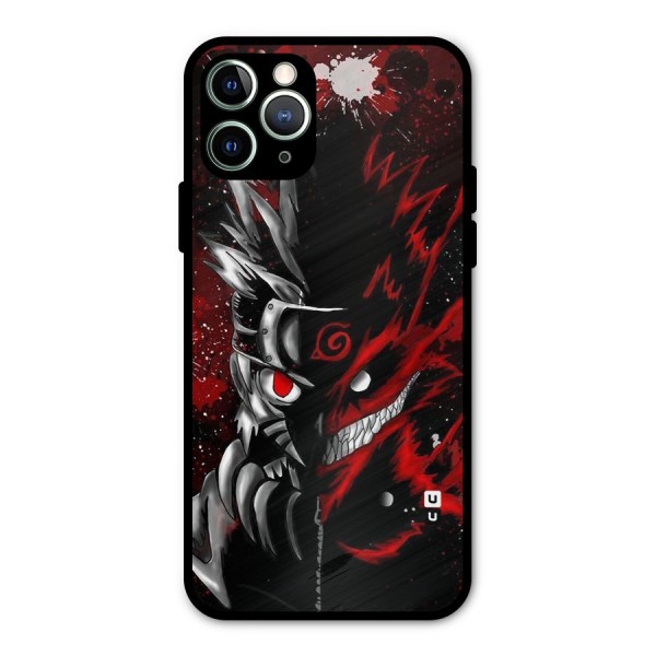 Two Face Naruto Metal Back Case for iPhone 11 Pro Max