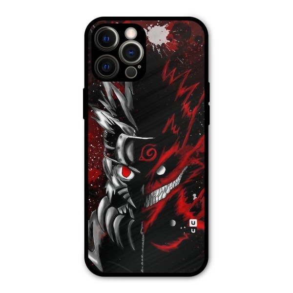 Two Face Naruto Metal Back Case for iPhone 12 Pro Max