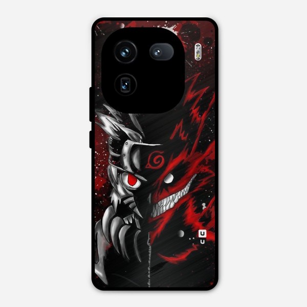 Two Face Naruto Metal Back Case for iQOO 12