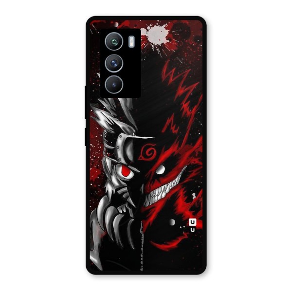 Two Face Naruto Metal Back Case for iQOO 9 SE