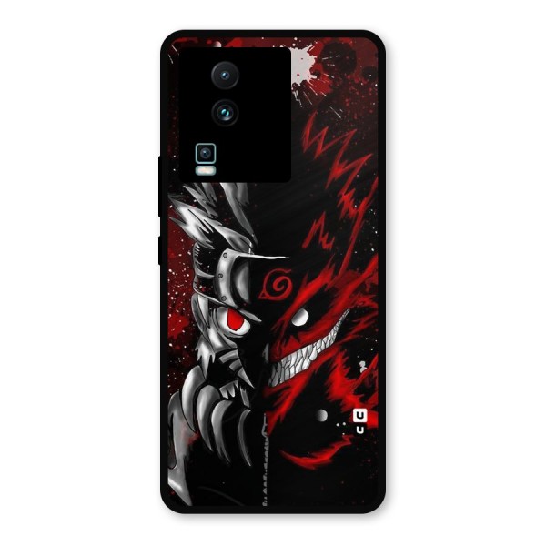 Two Face Naruto Metal Back Case for iQOO Neo 7