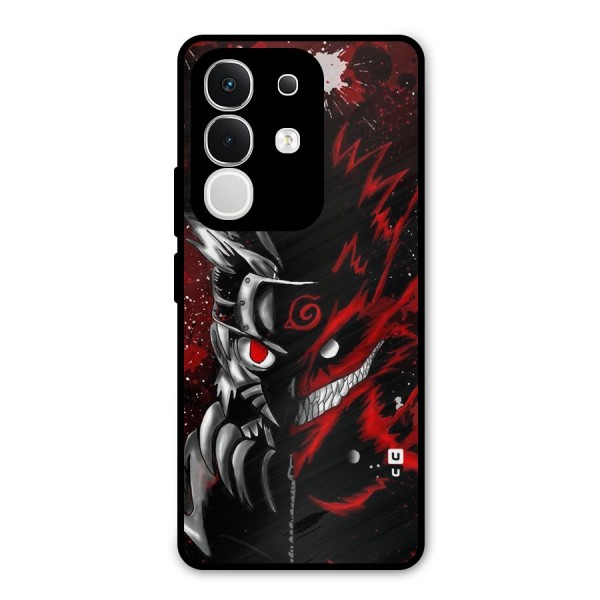 Two Face Naruto Metal Back Case for iQOO Z10x
