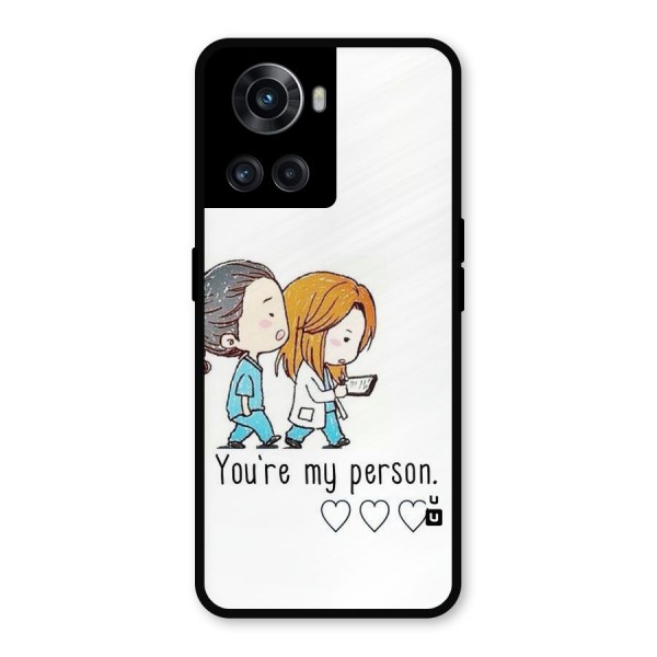 Two Friends In Coat Metal Back Case for OnePlus 10R