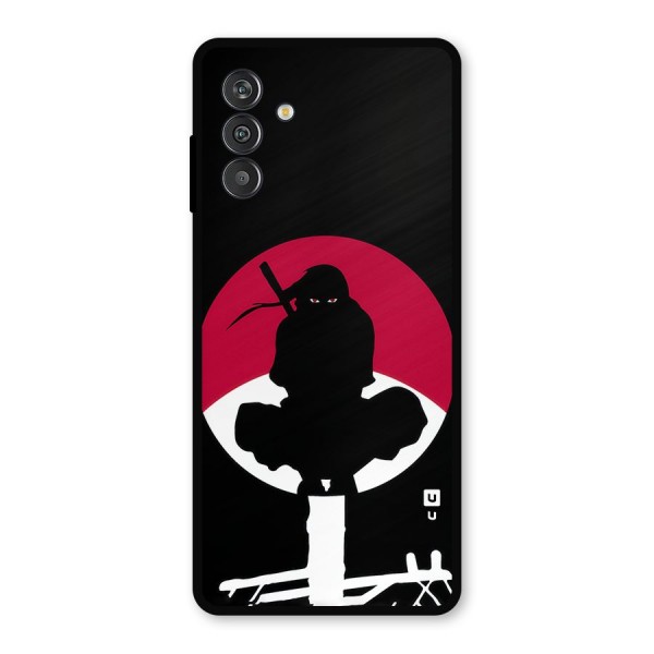 Uchiha Itachi Minimalist Metal Back Case for Galaxy F13