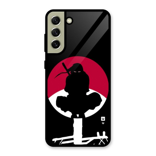 Uchiha Itachi Minimalist Metal Back Case for Galaxy S21 FE 5G (2023)