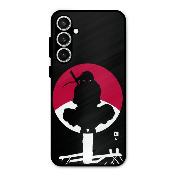 Uchiha Itachi Minimalist Metal Back Case for Galaxy S23 FE
