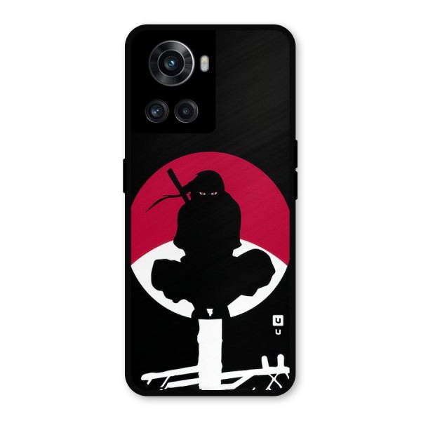 Uchiha Itachi Minimalist Metal Back Case for OnePlus 10R