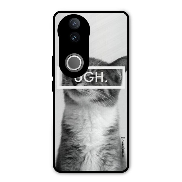 Ugh Kitty Metal Back Case for Vivo V50e
