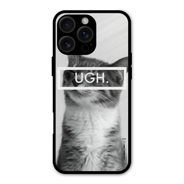 Ugh Kitty Metal Back Case for iPhone 16 Pro Max