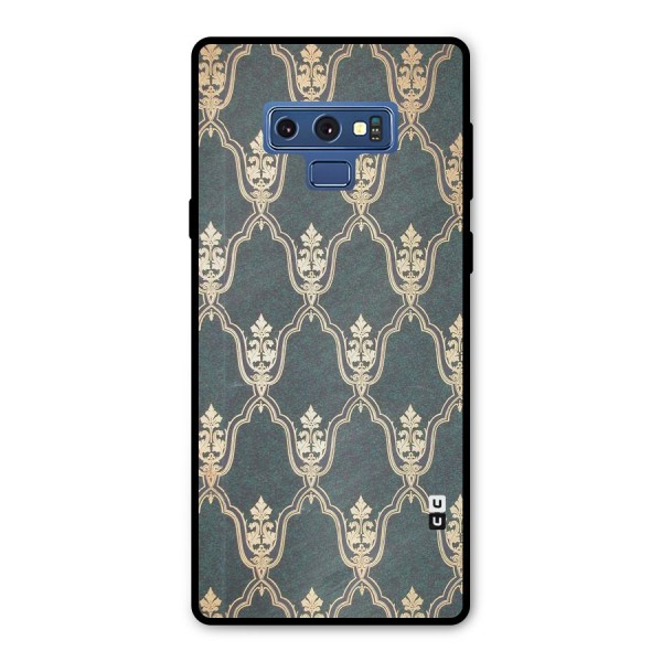 Ultra Beauty Pattern Metal Back Case for Galaxy Note 9