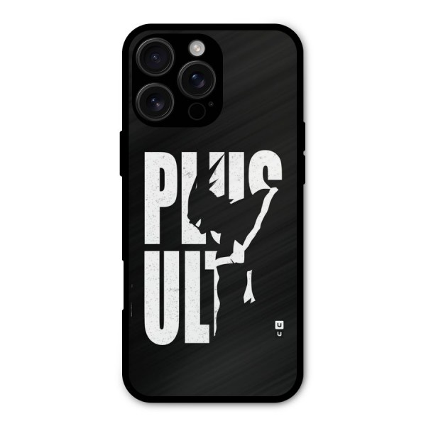 Ultra Plus Metal Back Case for iPhone 16 Pro Max