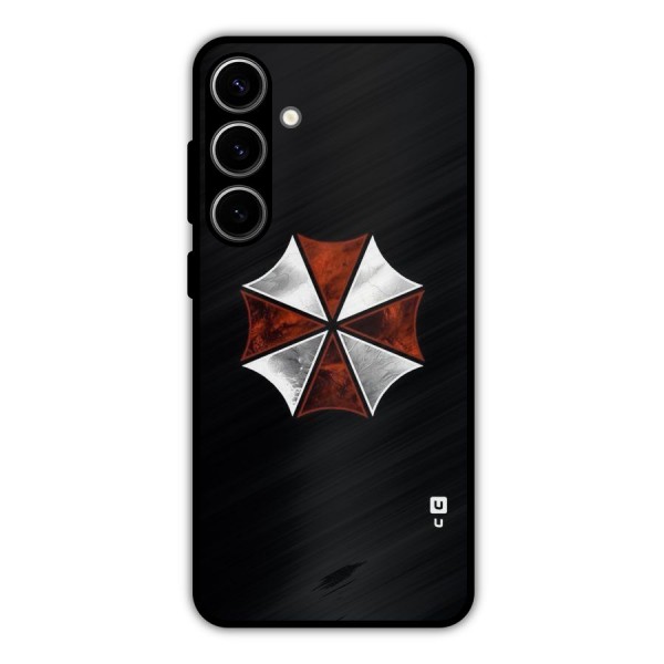 Umbrella Design Metal Back Case for Galaxy S24 Plus