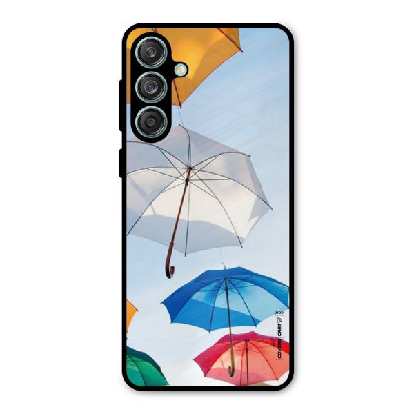 Umbrella Sky Metal Back Case for Galaxy M55 5G
