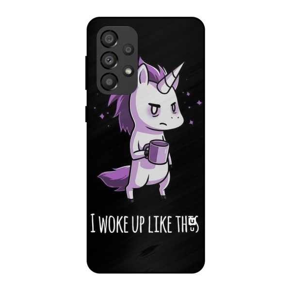 Unicorn Morning Metal Back Case for Galaxy A33 5G