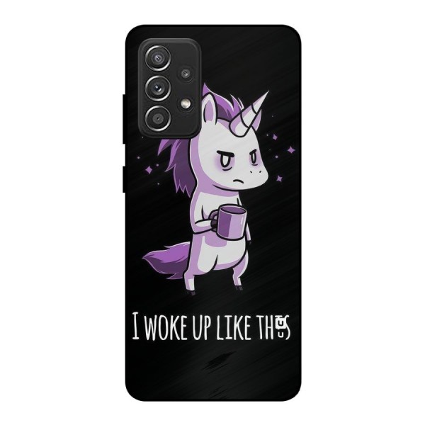 Unicorn Morning Metal Back Case for Galaxy A52