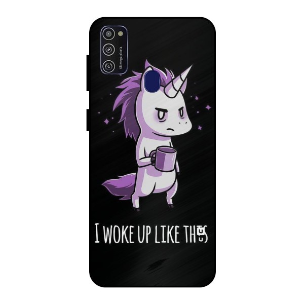 Unicorn Morning Metal Back Case for Galaxy M30s