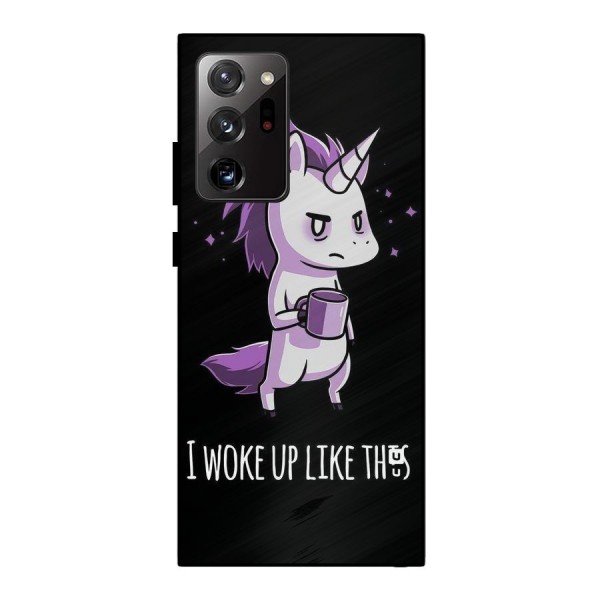 Unicorn Morning Metal Back Case for Galaxy Note 20 Ultra 5G