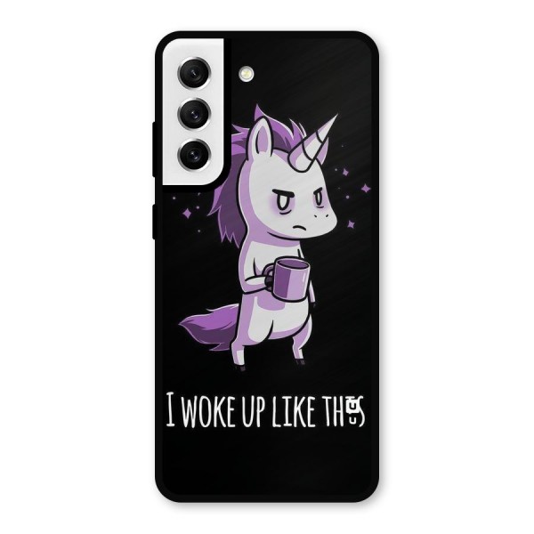 Unicorn Morning Metal Back Case for Galaxy S21 FE 5G
