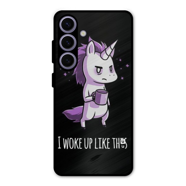 Unicorn Morning Metal Back Case for Galaxy S24