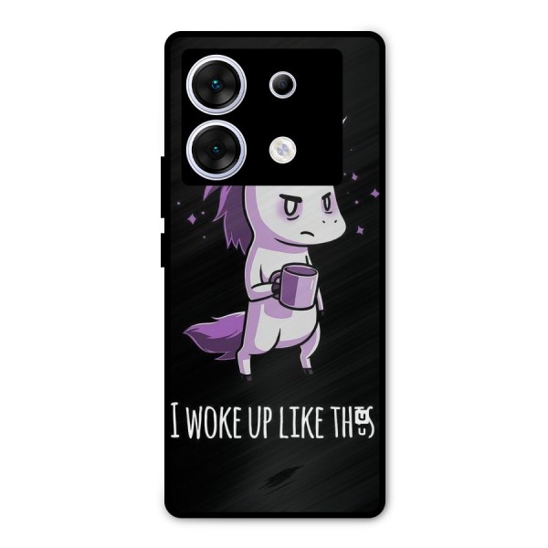 Unicorn Morning Metal Back Case for Infinix Zero 30 5G