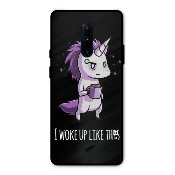 Unicorn Morning Metal Back Case for OnePlus 7 Pro
