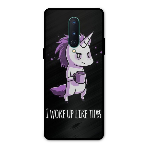 Unicorn Morning Metal Back Case for OnePlus 8