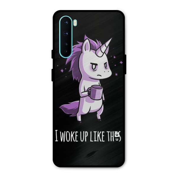 Unicorn Morning Metal Back Case for OnePlus Nord