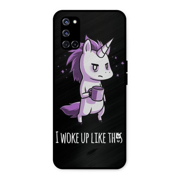 Unicorn Morning Metal Back Case for Oppo A52