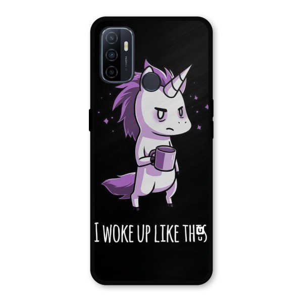 Unicorn Morning Metal Back Case for Oppo A53