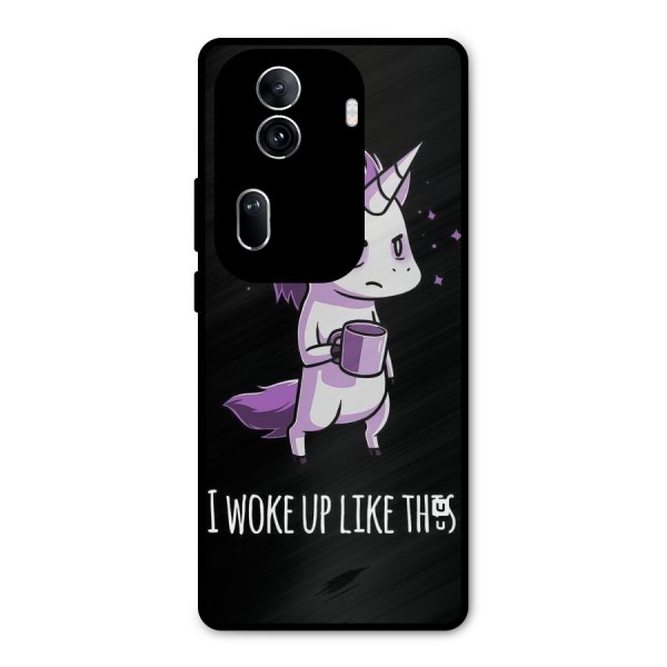 Unicorn Morning Metal Back Case for Oppo Reno11 Pro 5G