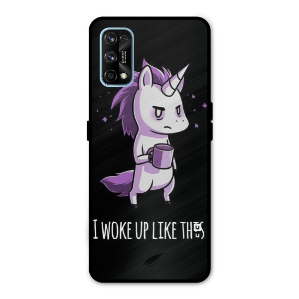 Unicorn Morning Metal Back Case for Realme 7 Pro