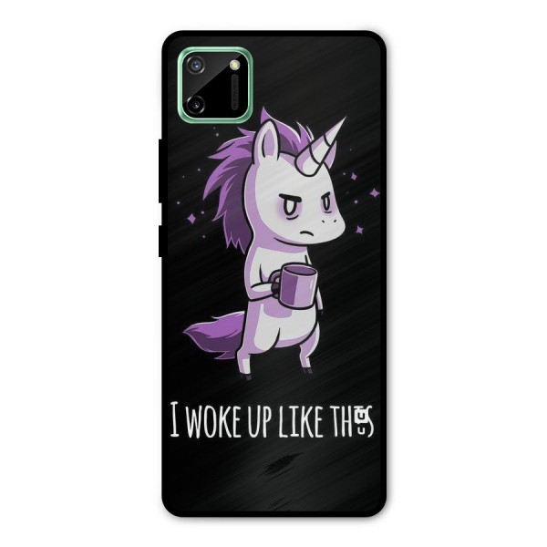 Unicorn Morning Metal Back Case for Realme C11